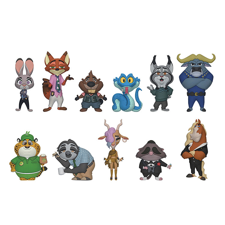 Zootopia 2 3D Keychains Collectable